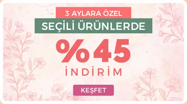 3 aylara özel indirim kampanyası