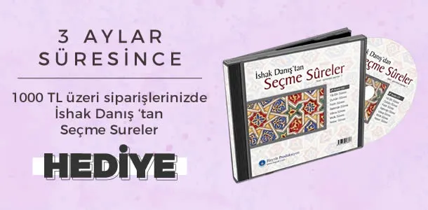 Üç aylarda 1000 tl. üzeri siparişlere Audio CD hediye!