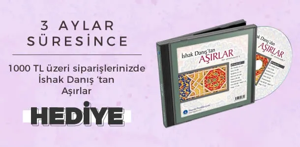 Üç aylarda 1000 tl. üzeri siparişlere Audio CD hediye!