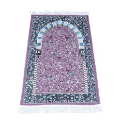 Arabic Rawza Dusty Rose Salah Mat - Thumbnail