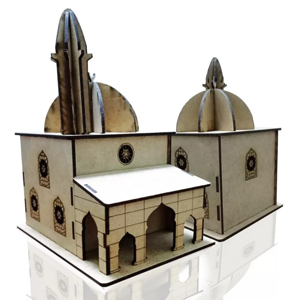 Demonte Camii Maketi (20x30 cm.) - Thumbnail