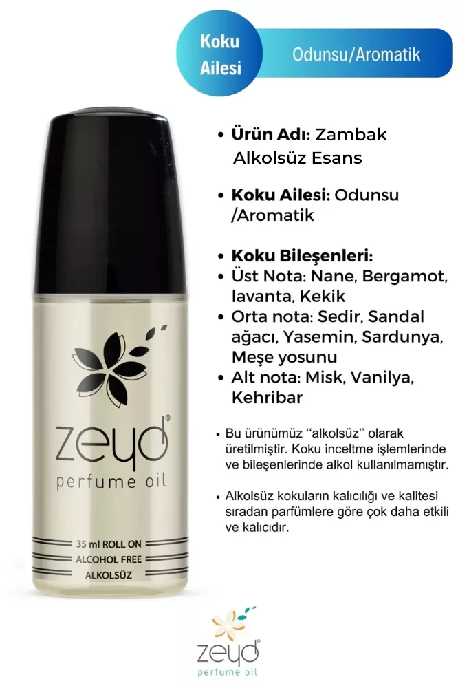 Zambak - Zeyd Esans 35 ml - Thumbnail