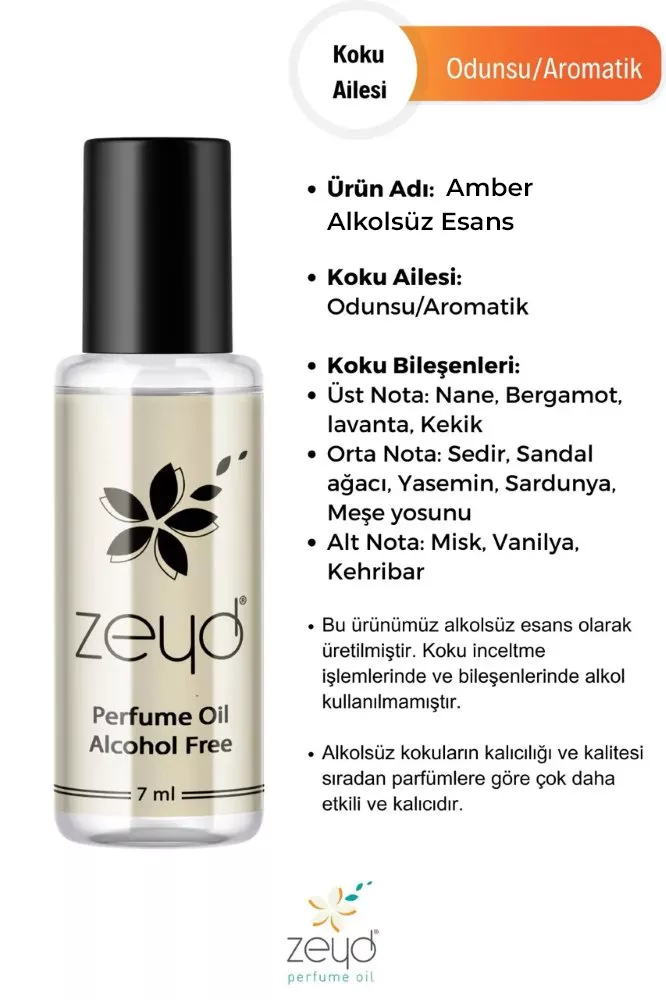 Amber - Zeyd Esans 7 ml