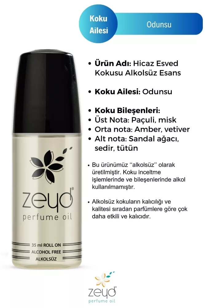 Hicaz Esved - Zeyd Esans 35 ml