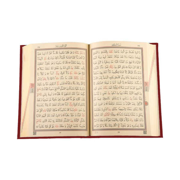 Medium Size Quran al-Kareem New Binding (Gold, Stamped)