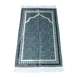 Nun Chenille 02 Green Salah Mat - Thumbnail