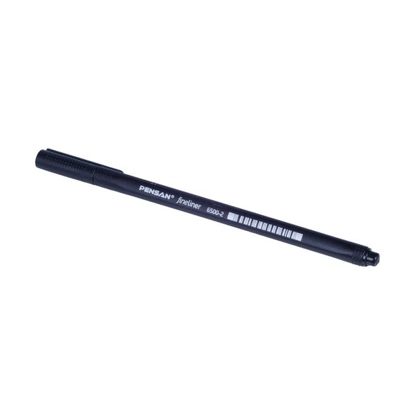 Pensan 6500 Black Fineliner Pen