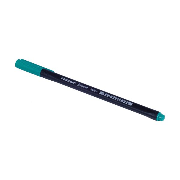 Pensan 6500 Green Fineliner Pen