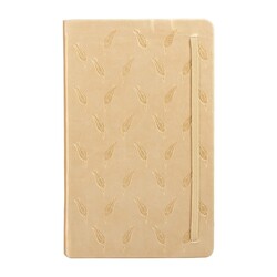 Striped Notebook Golden Colour - Thumbnail