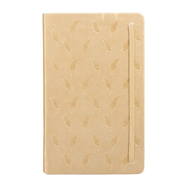 Striped Notebook Golden Colour